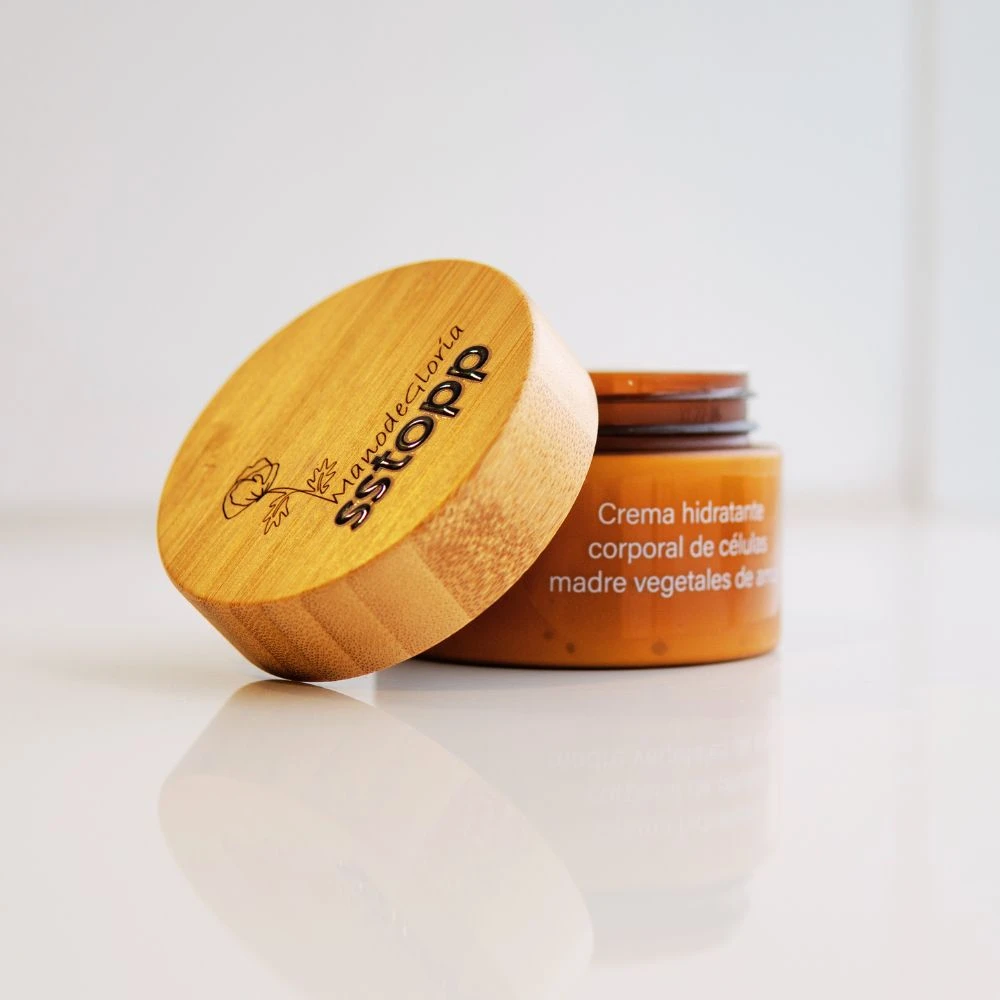Crema hidratante corporal y de manos a partir de células madre de arroz de Sstopp